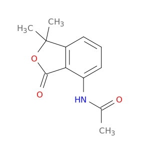 Acetamide, N-(1,3-dihydro-1,1-dimethyl-3-oxo-4-isobenzofuranyl)-
