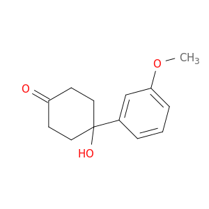 Cyclohexanone, 4-hydroxy-4-(3-methoxyphenyl)-