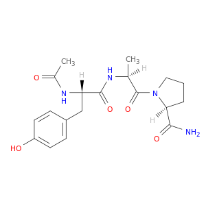 L-Prolinamide, N-acetyl-L-tyrosyl-L-alanyl-