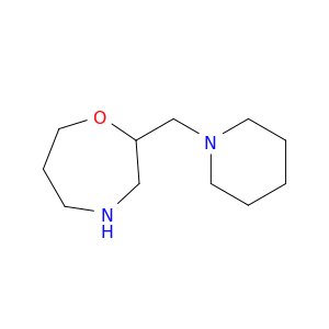 2-(哌啶-1-基甲基)-1,4-氧杂氮杂环庚烷