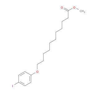 Undecanoic acid, 11-(4-iodophenoxy)-, methyl ester