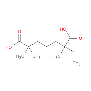 Heptanedioic acid, 2-ethyl-2,6,6-trimethyl-