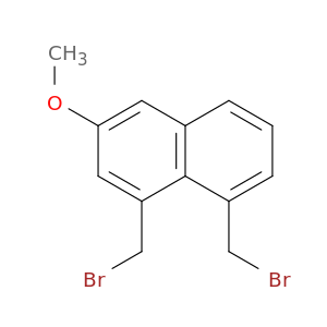 Naphthalene, 1,8-bis(bromomethyl)-3-methoxy-