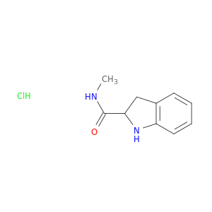 N-Methyl-2,3-dihydro-1H-indole-2-carboxamide hydrochloride
