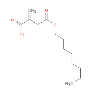 2-亚甲基-4-(辛氧基)-4-氧代丁酸
