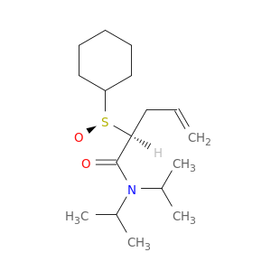 4-Pentenamide, 2-[(S)-cyclohexylsulfinyl]-N,N-bis(1-methylethyl)-, (2S)-