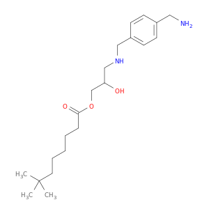3-[[[4-(AMINOMETHYL)PHENYL]METHYL]AMINO]-2-HYDROXYPROPYL NEODECANOATE