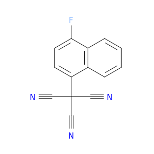 Methanetricarbonitrile, (4-fluoro-1-naphthalenyl)-