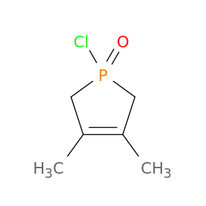 1H-Phosphole, 1-chloro-2,5-dihydro-3,4-dimethyl-, 1-oxide