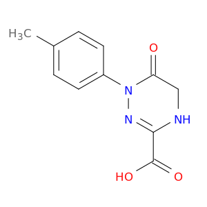 1-(4-Methylphenyl)-6-oxo-1,4,5,6-tetrahydro-1,2,4-triazine-3-carboxylic Acid