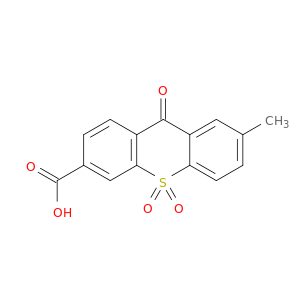 9H-Thioxanthene-3-carboxylic acid, 7-methyl-9-oxo-, 10,10-dioxide