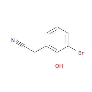 2-(3-bromo-2-hydroxyphenyl)acetonitrile