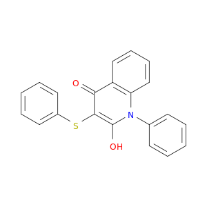 2-hydroxy-1-phenyl-3-phenylsulfanyl-quinolin-4-one