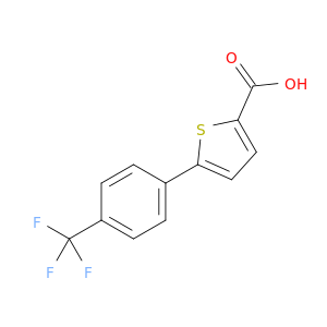 2-Thiophenecarboxylic acid, 5-[4-(trifluoromethyl)phenyl]-