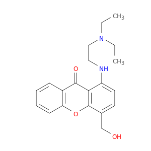 1-((2-(DIETHYLAMINO)ETHYL)AMINO)-4-(HYDROXYMETHYL)-9H-XANTHEN-9-ONE