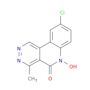 Pyridazino[4,5-c]quinolin-5(6H)-one, 9-chloro-6-hydroxy-4-methyl-