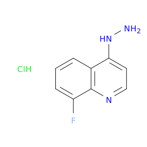 8-Fluoro-4-hydrazineoquinoline hydrochloride