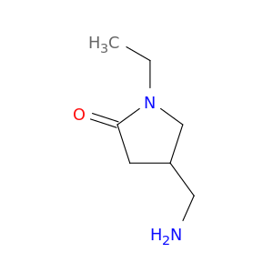 4-(Aminomethyl)-1-ethylpyrrolidin-2-one