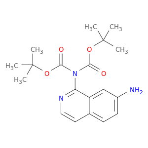 2-(7-氨基-1-异喹啉基)双(叔丁氧羰基)胺