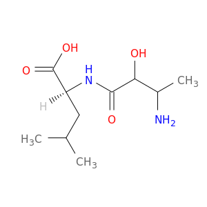 L-Leucine, N-(3-amino-2-hydroxy-1-oxobutyl)-