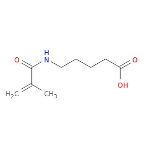 Pentanoic acid, 5-[(2-methyl-1-oxo-2-propenyl)amino]-