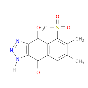 1H-Naphtho[2,3-d]triazole-4,9-dione, 6,7-dimethyl-5-(methylsulfonyl)-