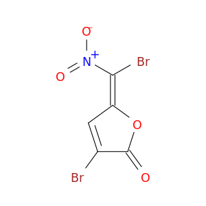 2(5H)-Furanone, 3-bromo-5-(bromonitromethylene)-, (Z)-