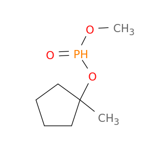 Phosphonic acid,methyl-, cyclopentyl methyl ester (9CI)