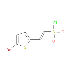 Ethenesulfonyl chloride, 2-(5-bromo-2-thienyl)-, (1E)-