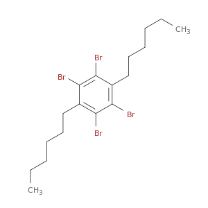 Benzene, 1,2,4,5-tetrabromo-3,6-dihexyl-