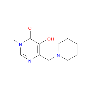 5-hydroxy-6-(piperidin-1-ylmethyl)pyrimidin-4(1h)-one