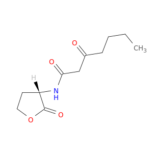 Heptanamide, 3-oxo-N-[(3S)-tetrahydro-2-oxo-3-furanyl]-