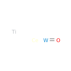 Cerium titanium tungsten oxide