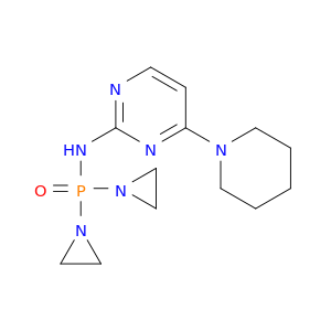 Phosphinic amide,P,P-bis(1-aziridinyl)-N-(4-piperidino-2-pyrimidinyl)- (7CI,8CI)