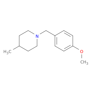 Piperidine, 1-[(4-methoxyphenyl)methyl]-4-methyl-