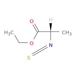 Propanoic acid, 2-isothiocyanato-, ethyl ester, (S)-