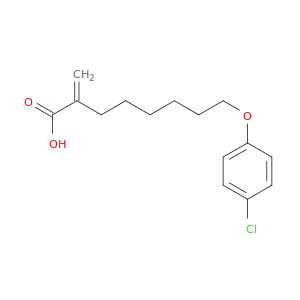 8-(4-CHLOROPHENOXY)-2-METHYLEN-OCTANOIC ACID