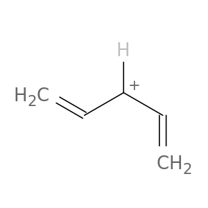 2-Propenylium, 1-ethenyl-