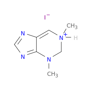 1H-Purinium, 1,3-dimethyl-, iodide