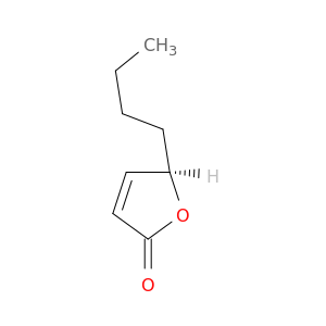 2(5H)-Furanone, 5-butyl-, (5R)-