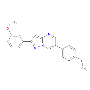 2-(3-甲氧基苯基)-6-(4-甲氧基苯基)吡唑并[1,5-a]嘧啶