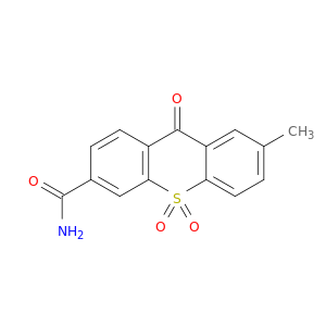 9H-Thioxanthene-3-carboxamide, 7-methyl-9-oxo-, 10,10-dioxide
