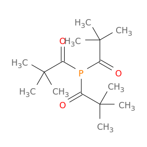 Phosphine, tris(2,2-dimethyl-1-oxopropyl)-