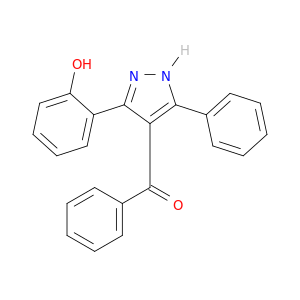 Methanone, [3-(2-hydroxyphenyl)-5-phenyl-1H-pyrazol-4-yl]phenyl-