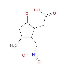 3-METHYL-2-(NITROMETHYL)-5-OXOCYCLOPENTANEACETIC ACID