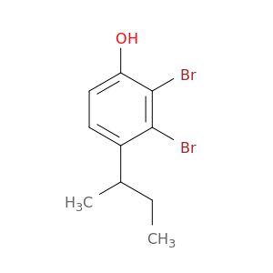 Phenol, dibromo-4-(1-methylpropyl)-