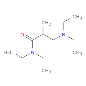2-Propenamide, 2-[(diethylamino)methyl]-N,N-diethyl-