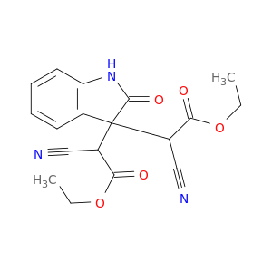 3,3-二乙基α3,α3-二氰基-1,2-二氢-2-氧代-3H-吲哚-3,3-二乙酸酯