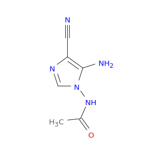 Acetamide, N-(5-amino-4-cyano-1H-imidazol-1-yl)-