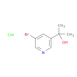 2-(5-Bromopyridin-3-yl)propan-2-ol hydrochloride